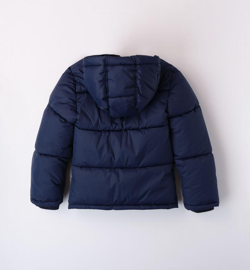 Sarabanda padded winter jacket for boys from 8 to 16 years NAVY-3547
