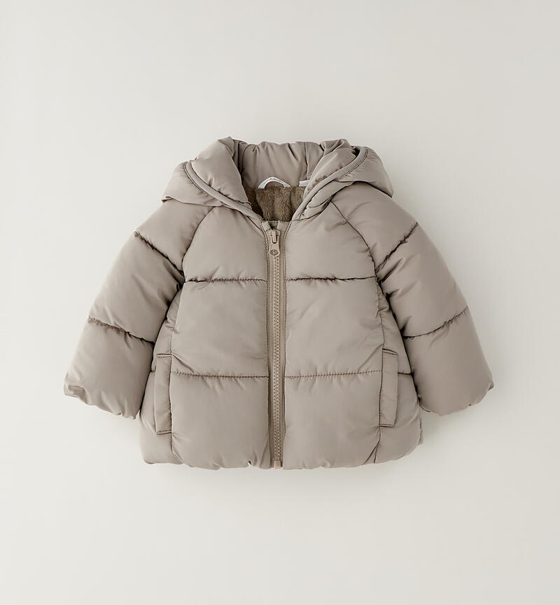 Giubbotto neonato Minibanda BEIGE SCURO-0445