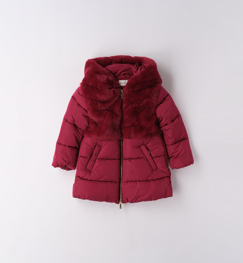 Giubbotto per bambina SANGRIA SCURO-2655