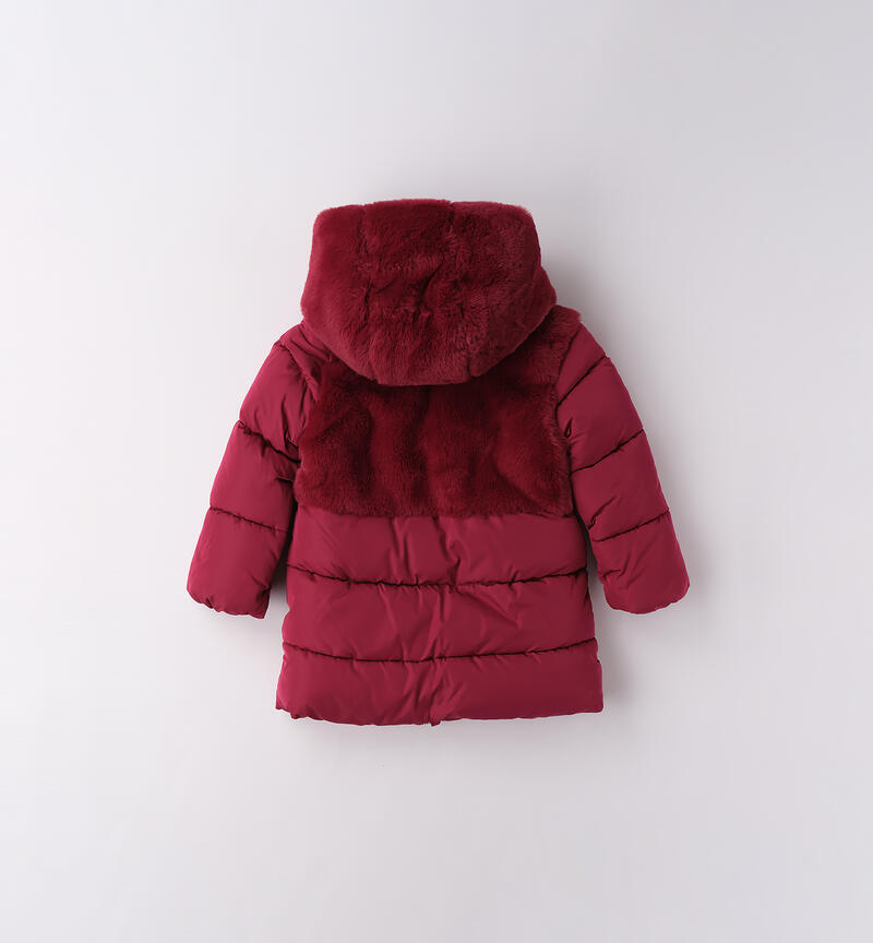 Giubbotto per bambina SANGRIA SCURO-2655