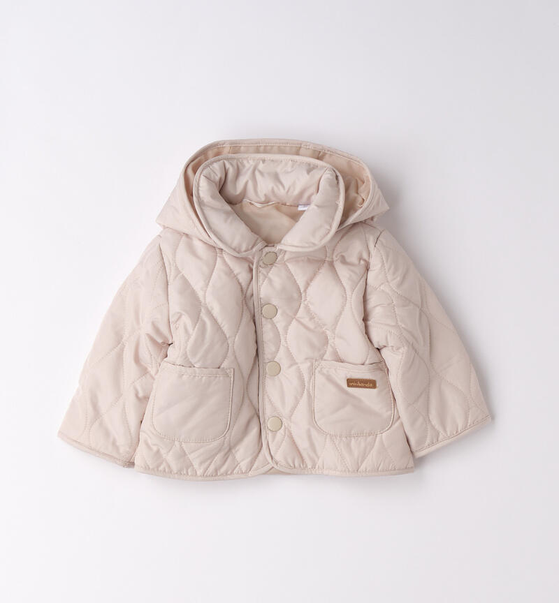 Giubbotto per neonato Minibanda ECRU'-0164