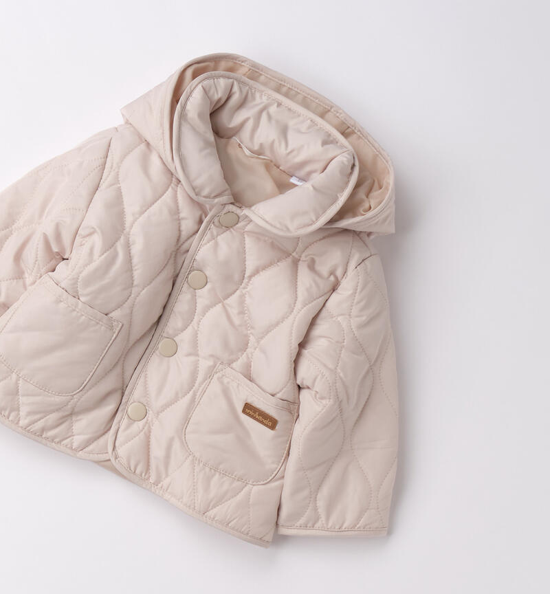 Giubbotto per neonato Minibanda ECRU'-0164