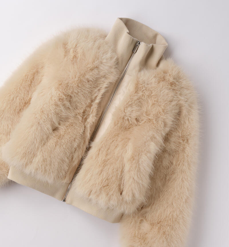 Jacket for girls ECRU'-0154