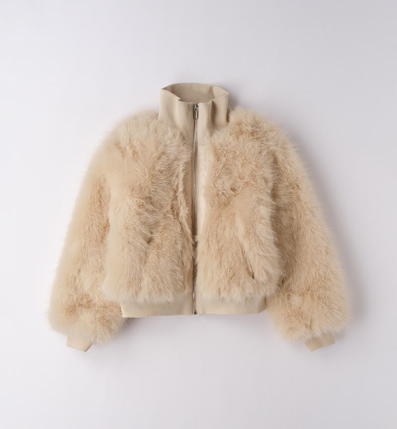 Jacket for girls ECRU'-0154