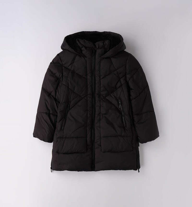 Giubbotto ragazza Sarabanda NERO-0658