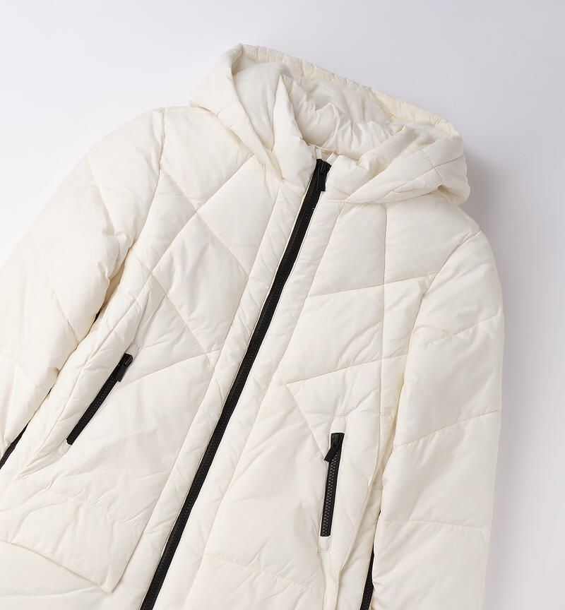 Giubbotto ragazza Sarabanda PANNA-0112