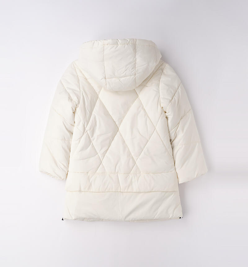 Giubbotto ragazza Sarabanda PANNA-0112