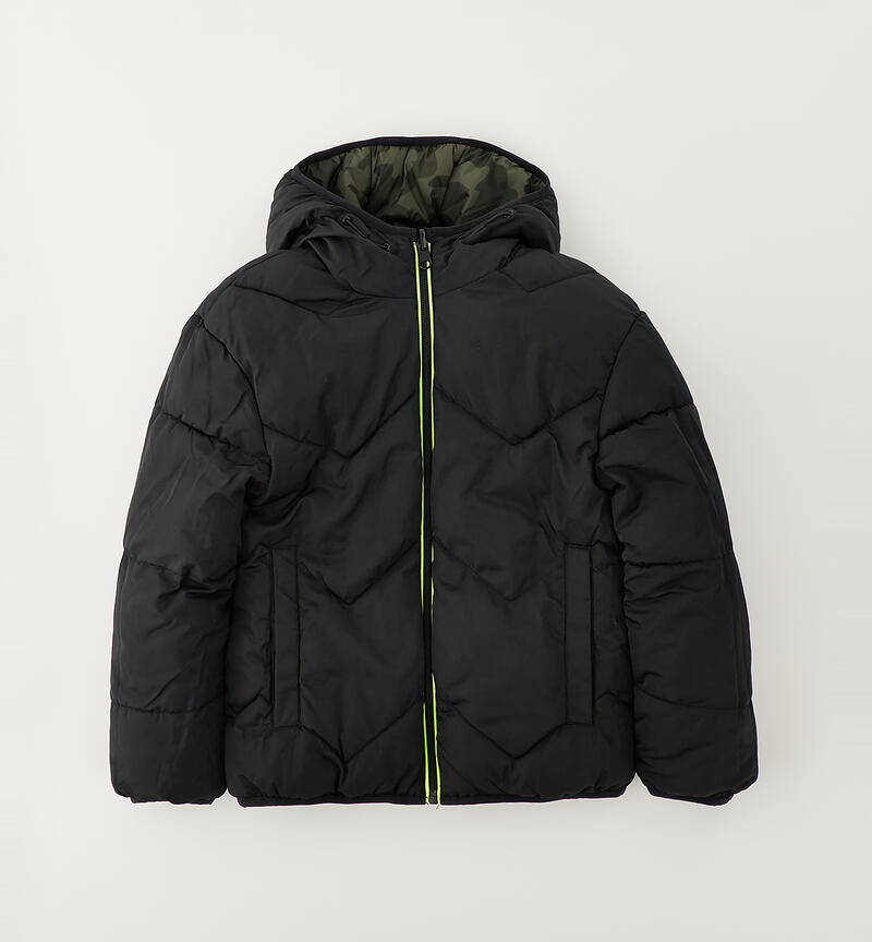GIubbotto reversibile ragazzo VERDE-VERDE-6CEL