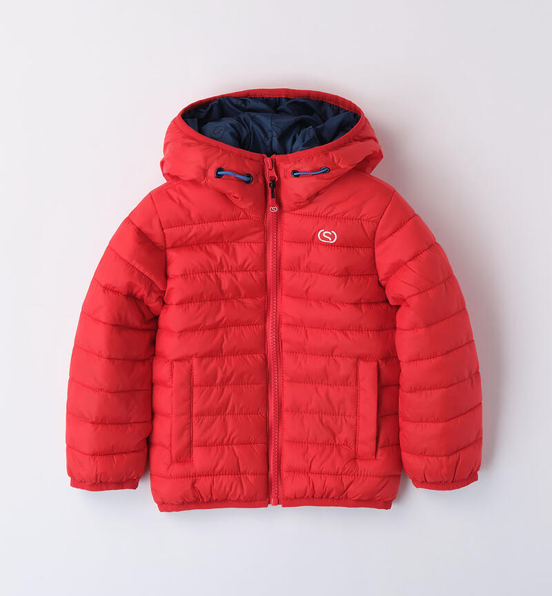 Boys' red 100 gram padded jacket ROSSO-2236