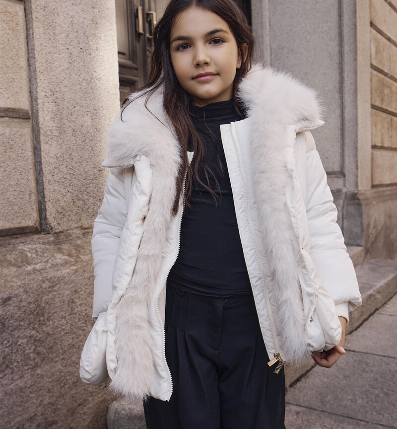 Sarabanda jacket for girls CREMA-0921