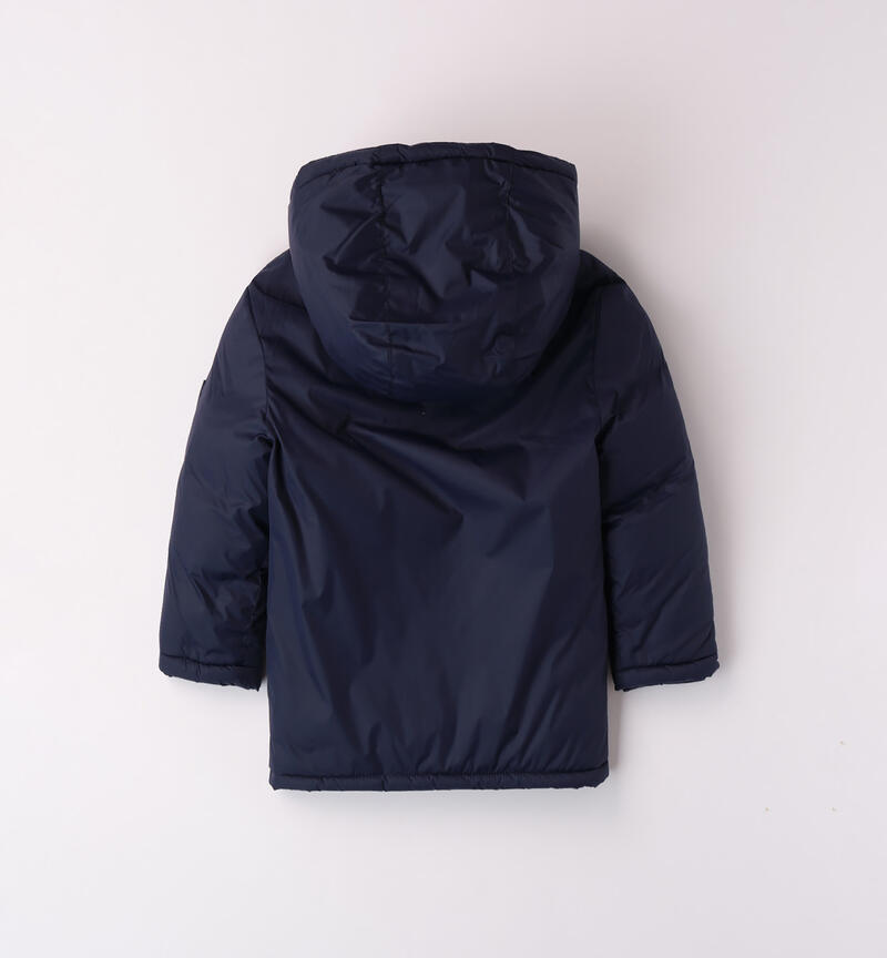 Sarabanda technical winter jacket for boys from 9 months to 8 years NAVY-3854