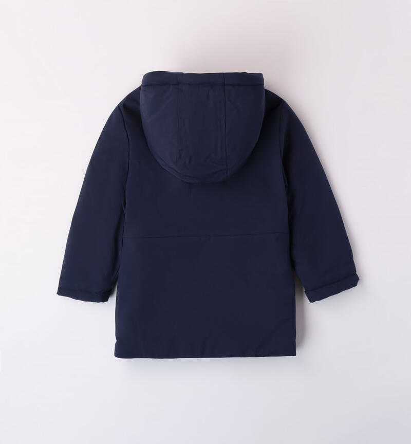 Sarabanda technical jacket for boys from 9 months to 8 years NAVY-3854