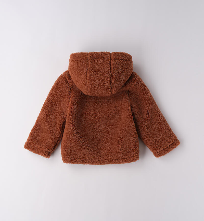 Giubbotto teddy bambino BROWN-1228