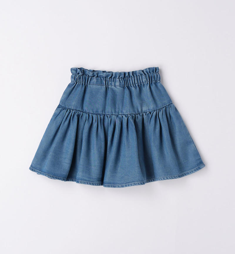 Sarabanda skirt for girls from 9 months to 8 years STONE BLEACH-7350