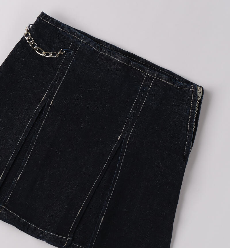 Denim skirt for girls BLU-7750