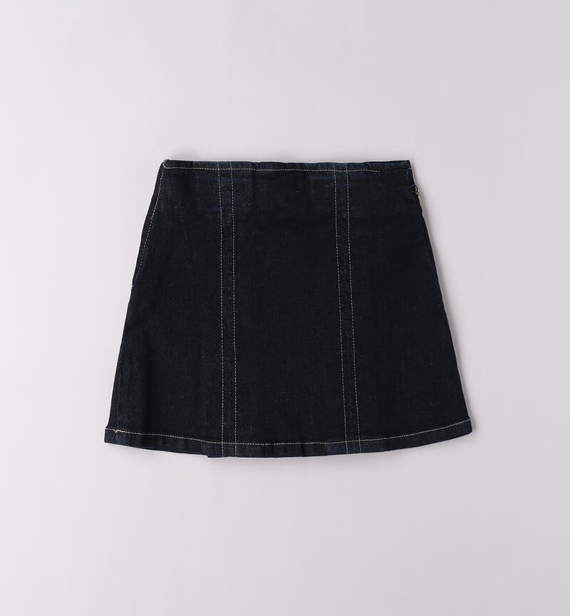 Denim skirt for girls BLU-7750