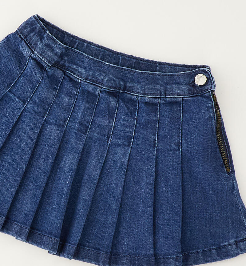 Girl's denim skirt BLU LAVATO-7410