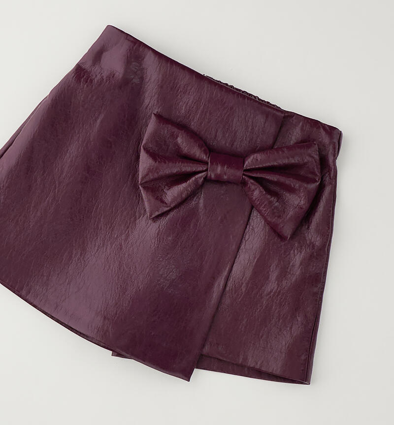 Gonna pantalone bambina GRAPE WINE-3055