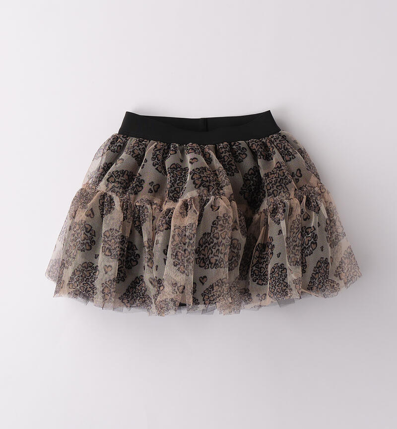 Gonna per bambina PANNA-BEIGE-6BRL