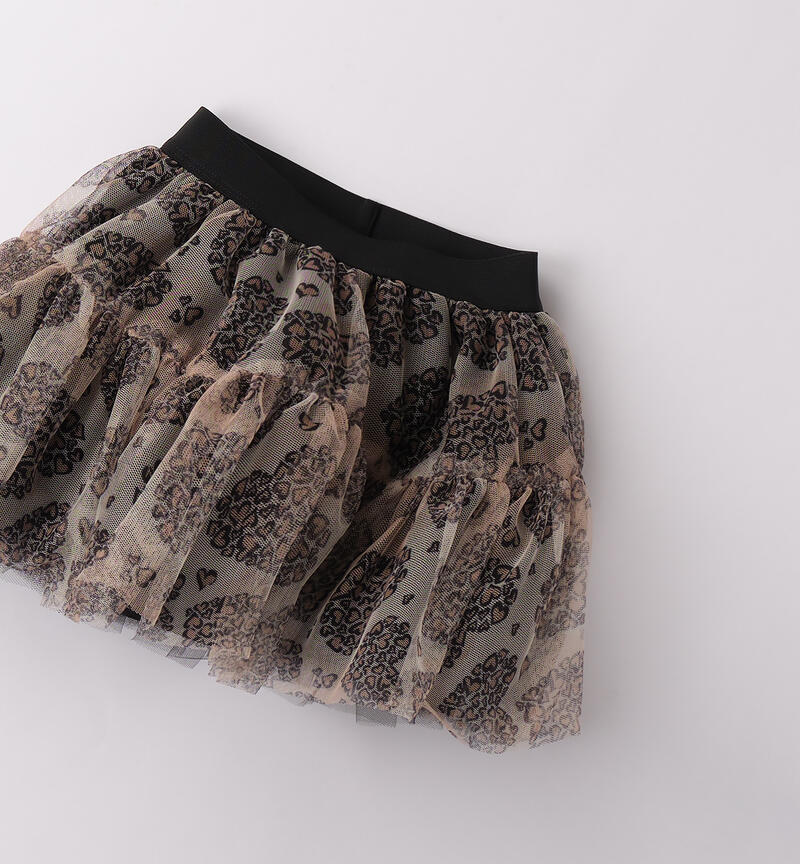 Gonna per bambina PANNA-BEIGE-6BRL
