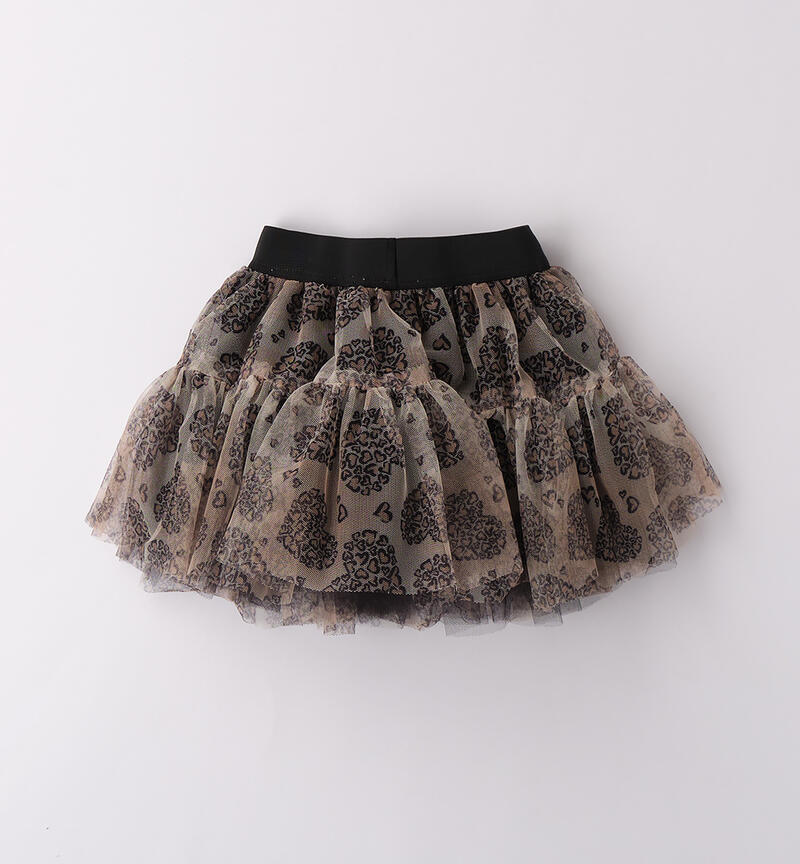 Gonna per bambina PANNA-BEIGE-6BRL