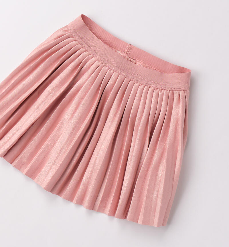 Skirt for girls ROSA- ALLOVER GOLD GLITTER-6X87