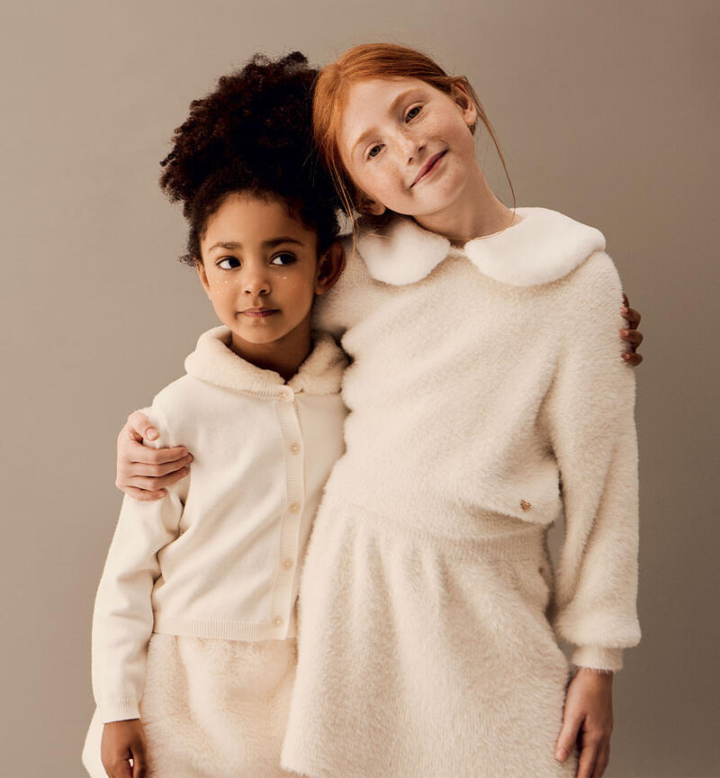 Gonna per bambina Sarabanda CREMA-0921