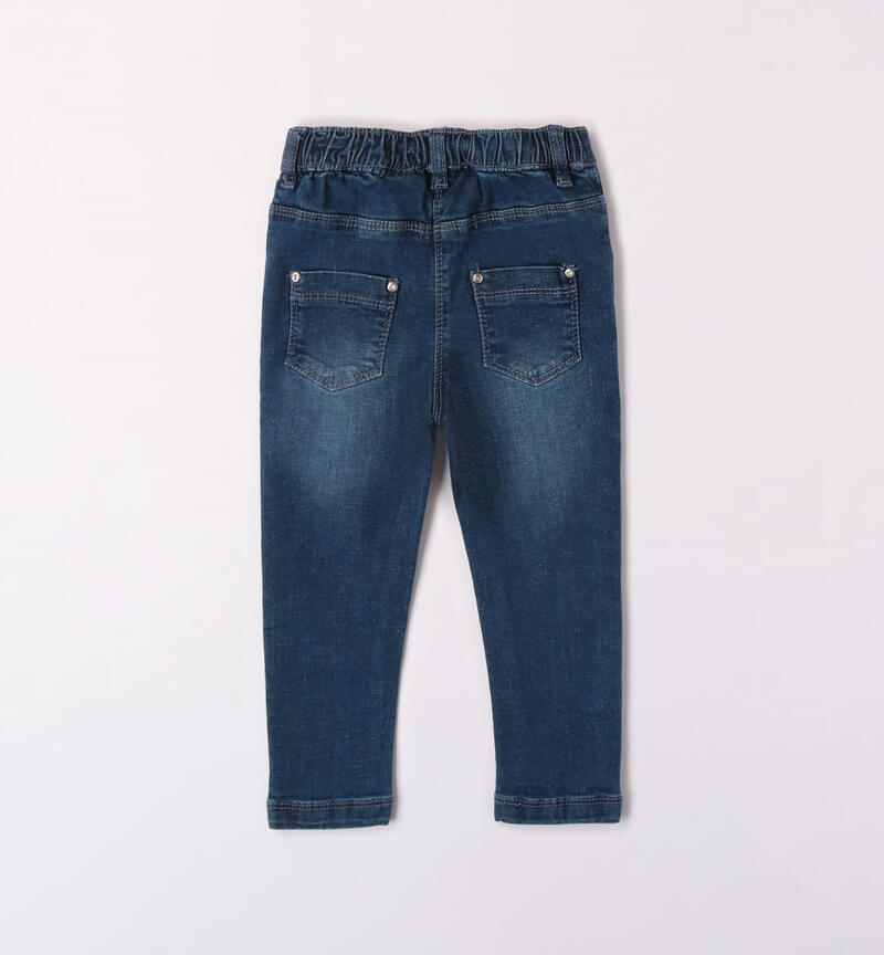 Jeans bambina super stretch da 9 mesi a 8 anni Sarabanda STONE WASHED-7450