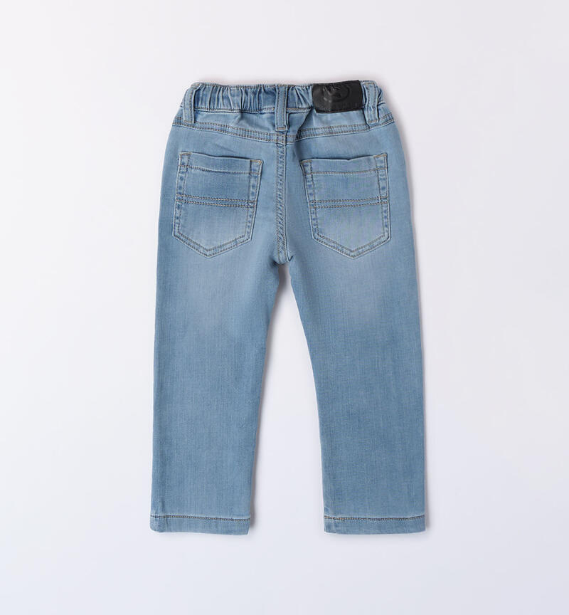 Boys' jeans with drawstring waist LAVATO CHIARISSIMO-7300