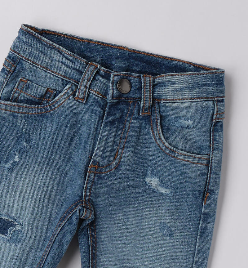 Sarabanda boy's jeans STONE WASHED CHIARO-7400