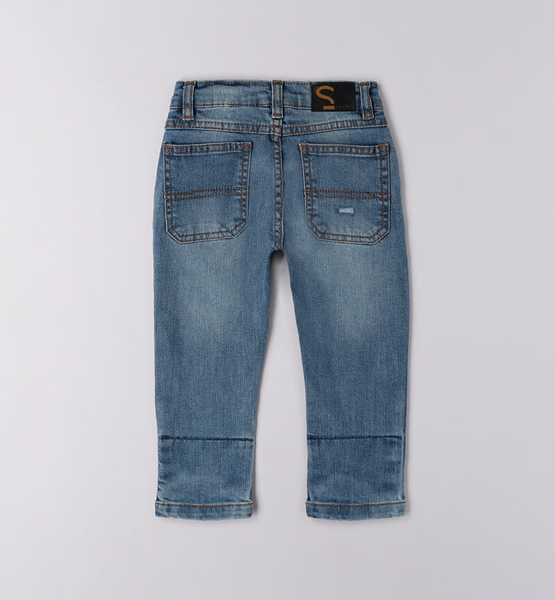 Sarabanda boy's jeans STONE WASHED CHIARO-7400