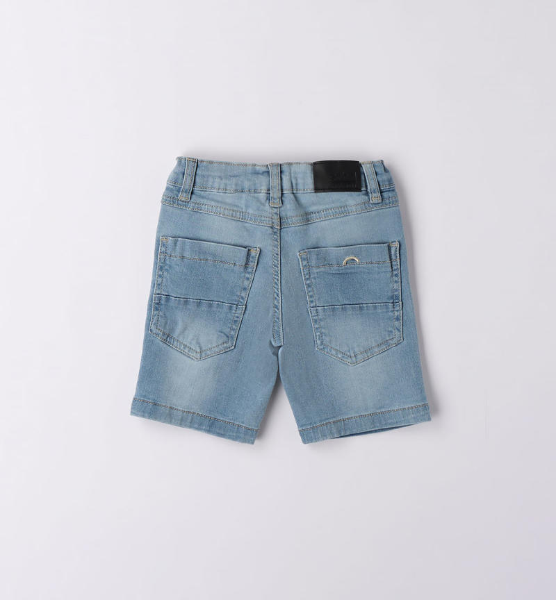 Jeans corto bambino da 9 mesi a 8 anni Sarabanda LAVATO CHIARISSIMO-7300