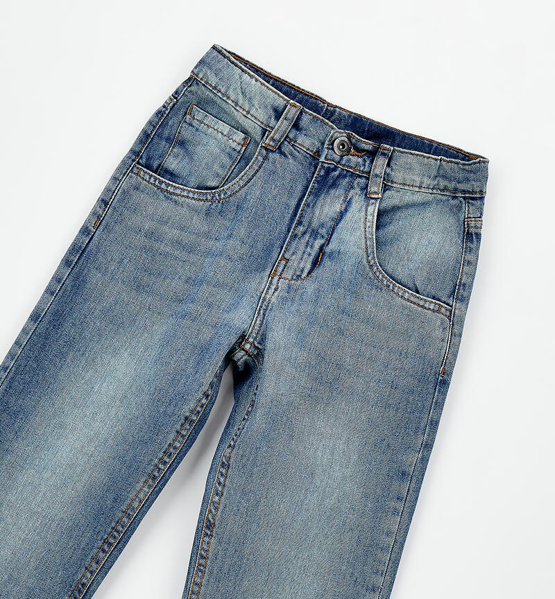 Sarabanda boys' jeans DENIM SOVRATINTO BEIGE -7188