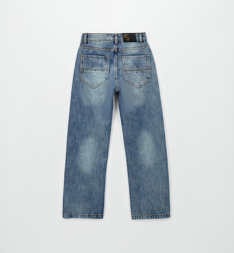 Sarabanda boys' jeans DENIM SOVRATINTO BEIGE -7188