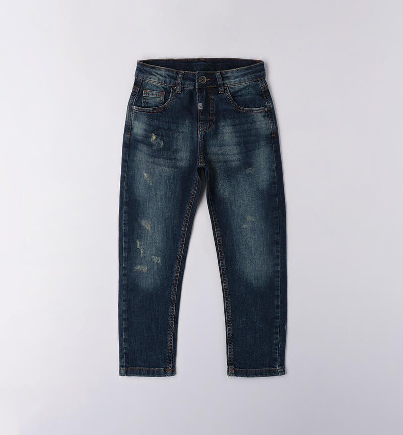 Jeans da ragazzo SOVRATINTO BEIGE-7180