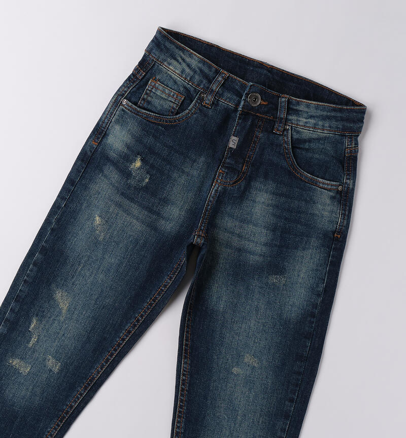 Jeans da ragazzo SOVRATINTO BEIGE-7180