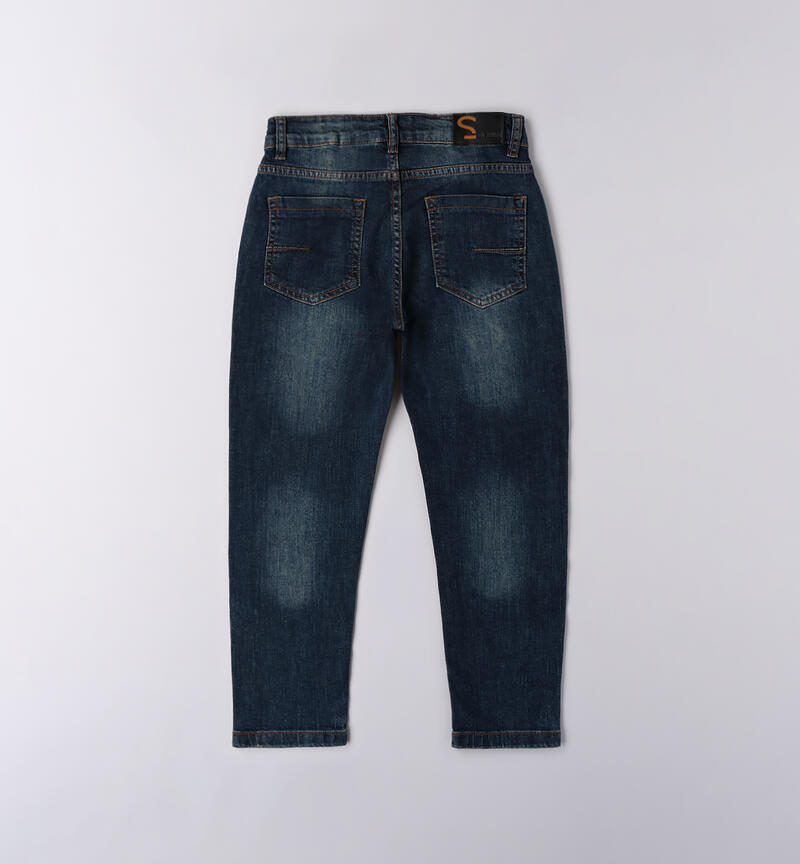 Jeans da ragazzo SOVRATINTO BEIGE-7180