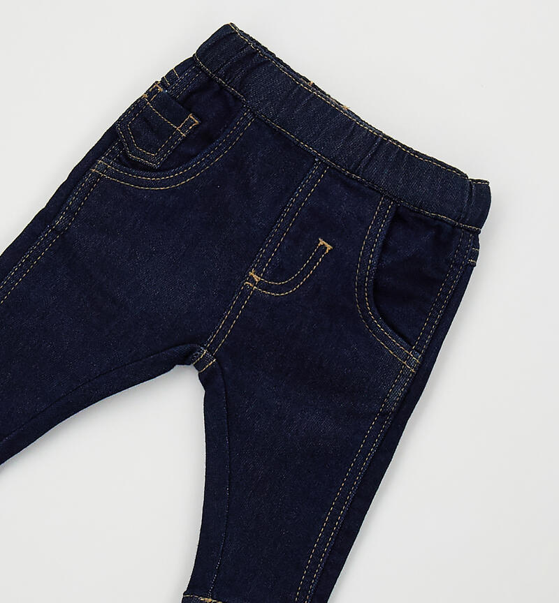 Jeans neonato Minibanda NAVY-7775