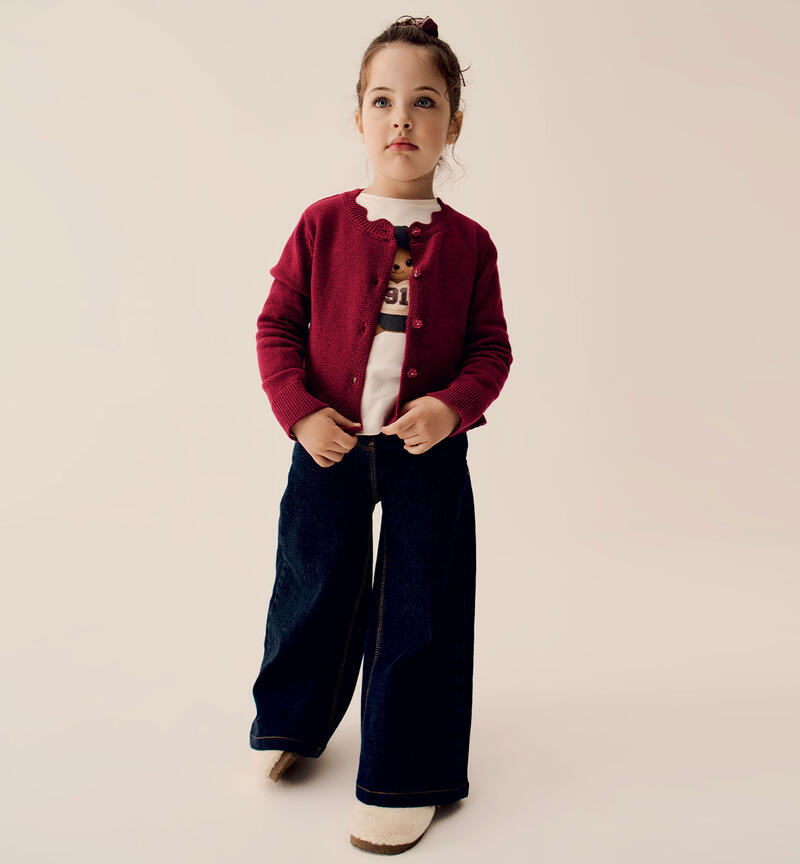 Sarabanda jeans for girls NAVY-7775