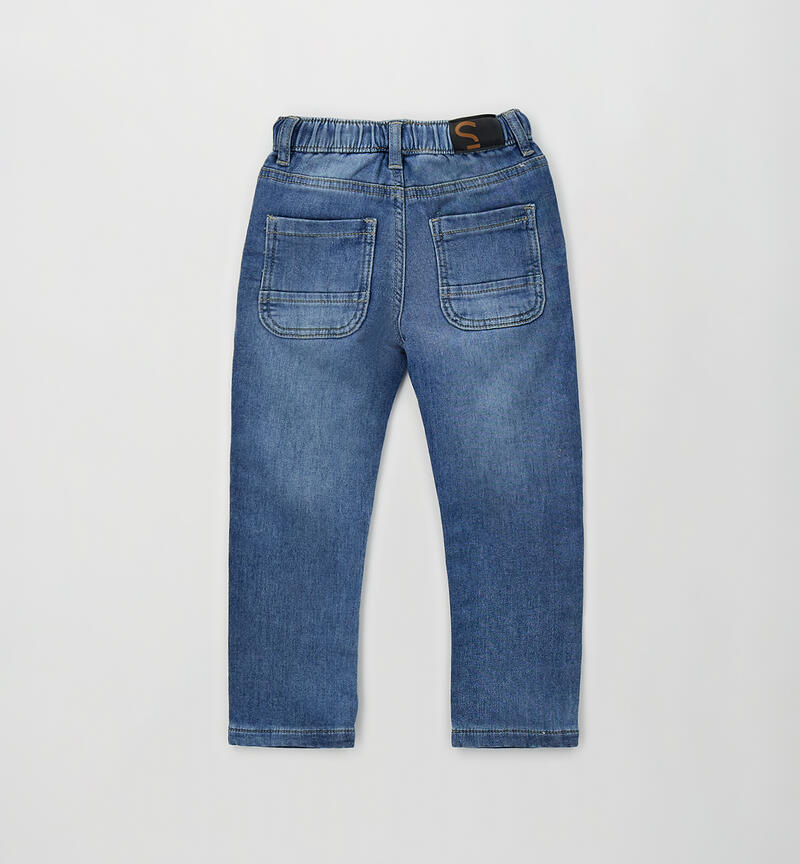 Jeans per bambino Sarabanda STONE WASHED CHIARO-7400
