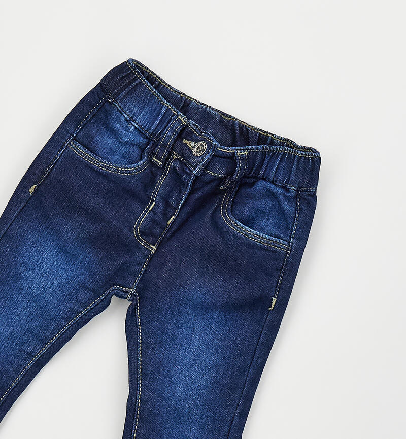 Jeans for baby girls BLU-7750