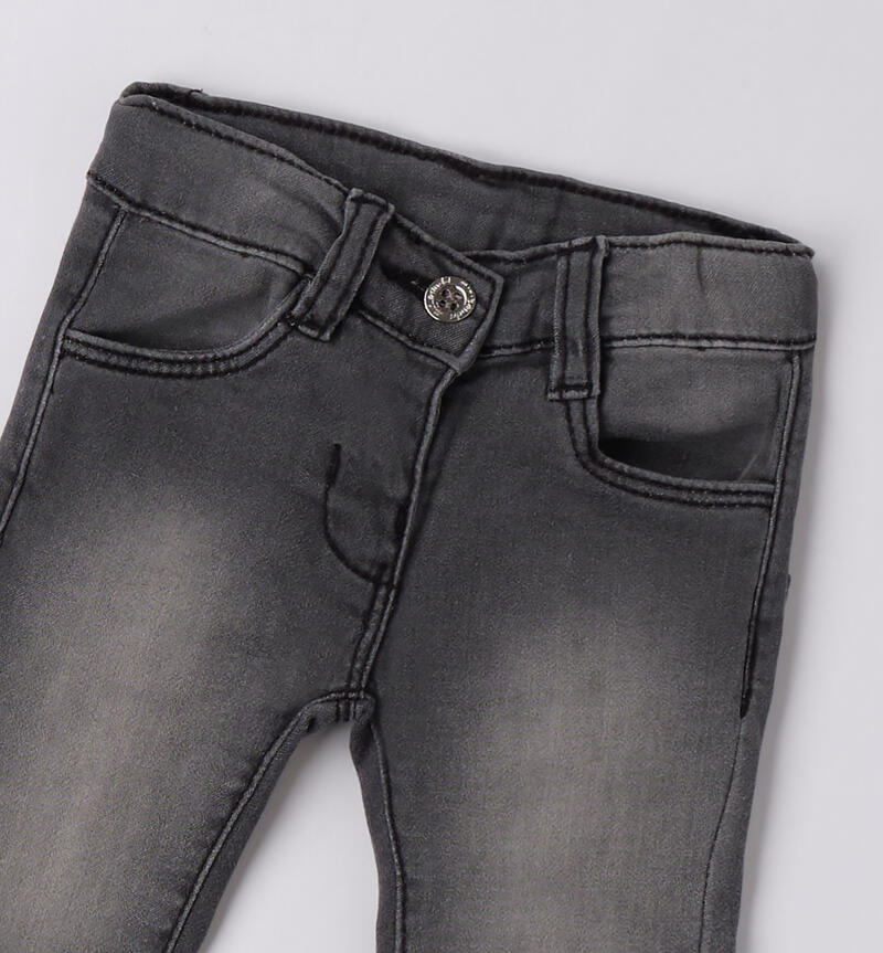 Baby girl jeans GRIGIO CHIARO-7992