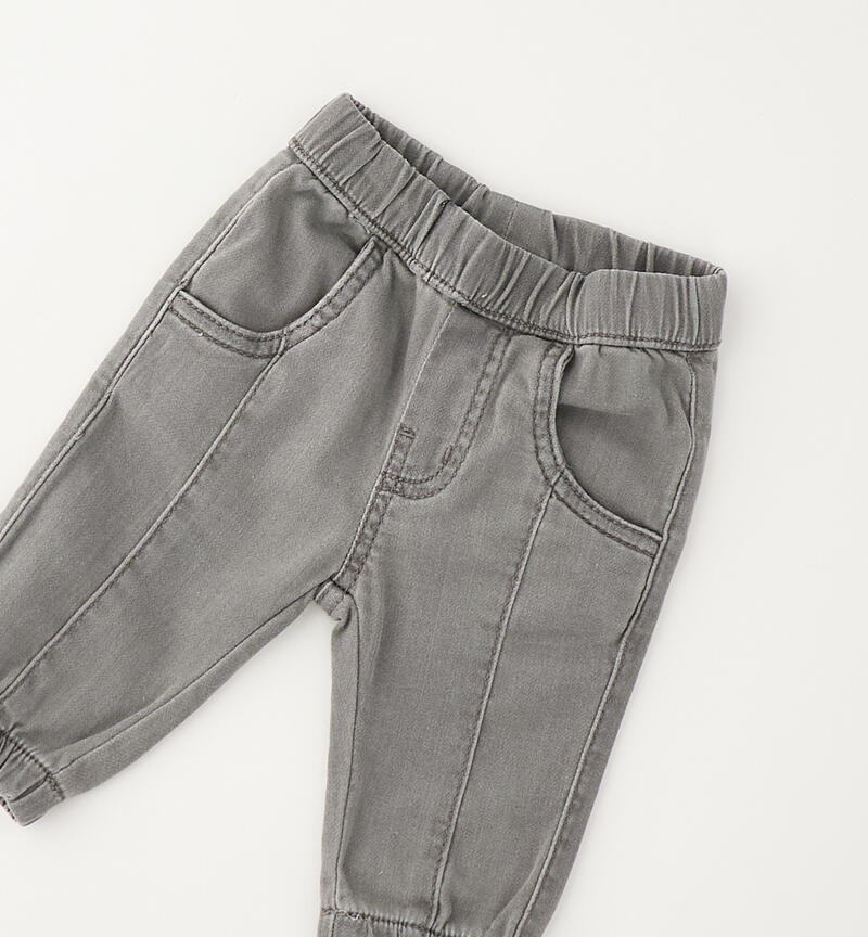 Jeans per neonato Minibanda GRIGIO CHIARO-7992