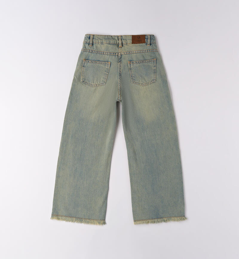 Jeans per ragazza Sarabanda BLEACH.+OVERDYED BEIGE-7162