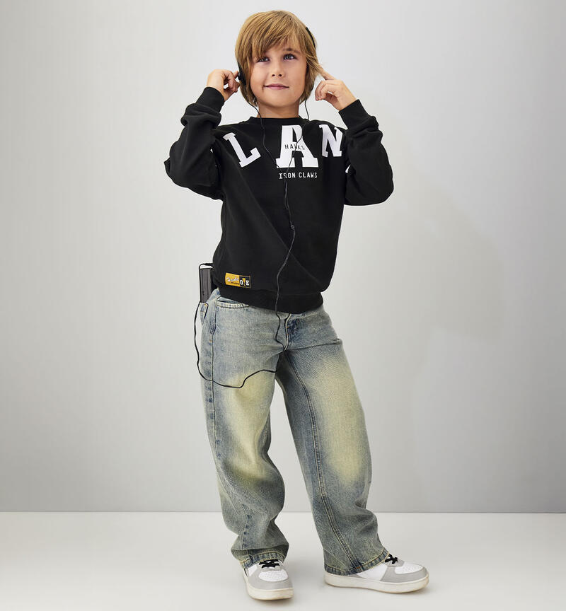 Jeans per ragazzo BLEACH.OVERDYED BEIGE-7160