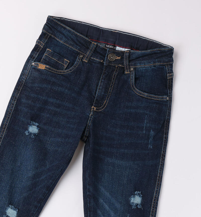Boys' blue jeans BLU-7750