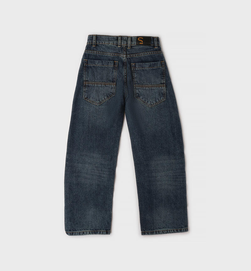 Jeans per ragazzo DENIM SOVRATINTO BEIGE -7188