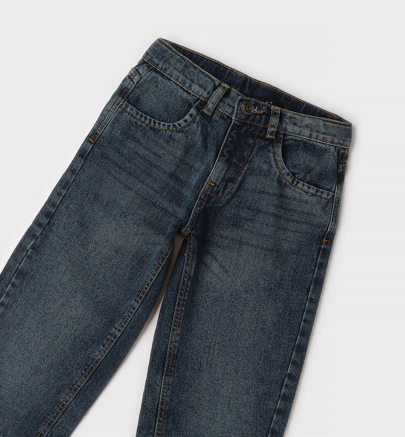 Jeans per ragazzo DENIM SOVRATINTO BEIGE -7188