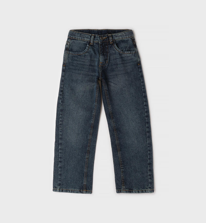 Jeans per ragazzo DENIM SOVRATINTO BEIGE -7188