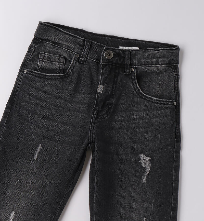 Jeans per ragazzo NERO-7990